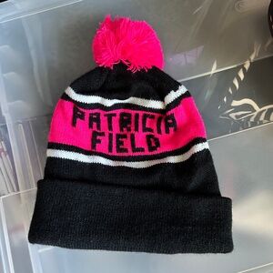 PATRICIA FIELD NYC Pom Pom Beanie Vintage   unisex icon